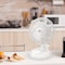 Proaira 6-inch Clip Desk Fan 2 in 1 w/Integrated Base, White DF6W - alternate 5